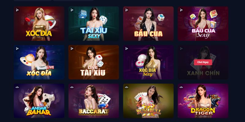 Casino live hấp dẫn với các dealer xinh đẹp