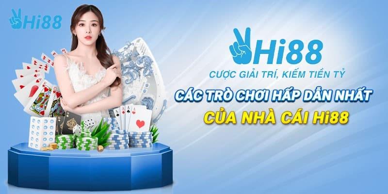 Hệ thống cung cấp nhiều game đổi thưởng hot cho bet thủ