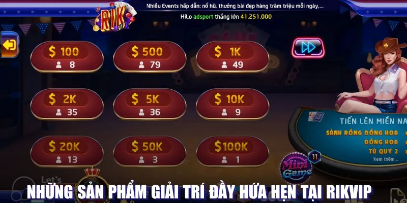 Sản phẩm nổi bật tại Rikvip